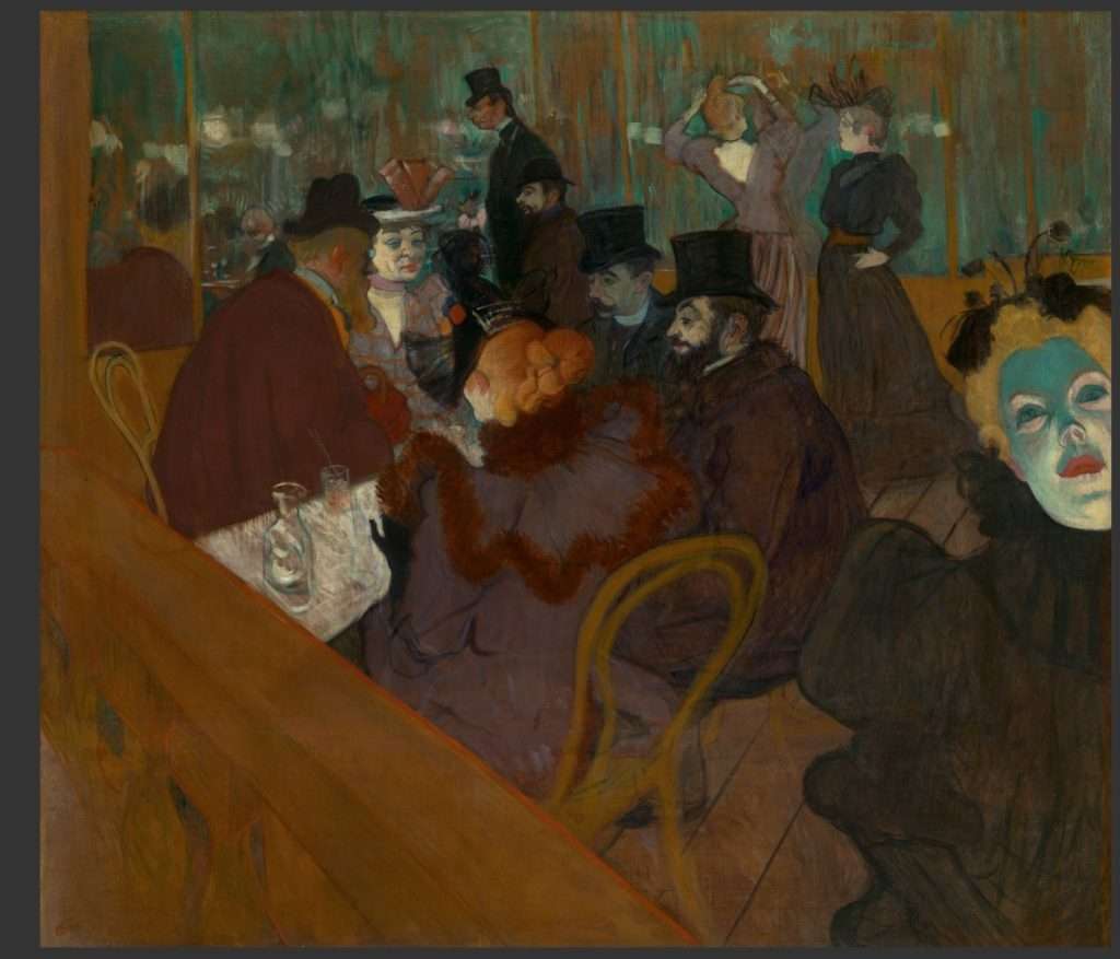 At the Moulin Rouge